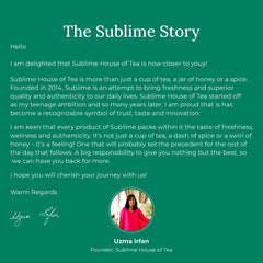 Sublime Signature Black Tea - 100G Revive & Refresh - 100G - Sublime House of Tea