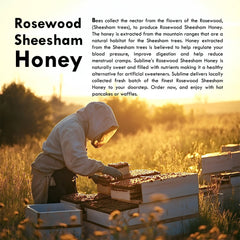 Rosewood Sheesham Honey - 225G - Sublime House of Tea