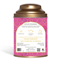 Soothing Strawberry Tea – 100G - Sublime House of Tea