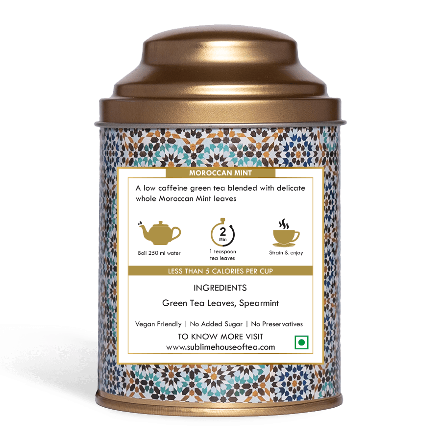 Buy Moroccan Mint Tea Online Loose Leaf Green Tea Sublime