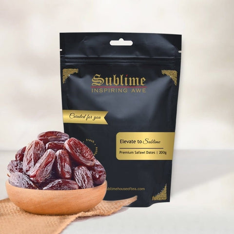 Premium Safawi Dates - 200G - Sublime House of Tea