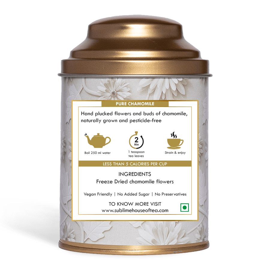 Buy Pure Chamomile Tea Online Loose Leaf Black Tea Sublime